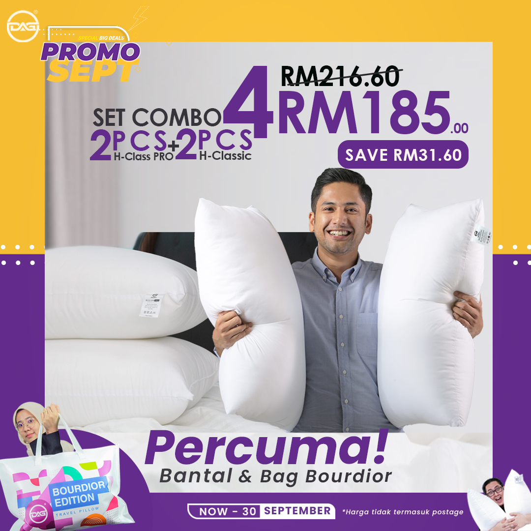 Best Buy! Comforter Paling Best, PERCUMA 2 biji Bantal DAG